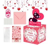 Money Extraction Box | Lightweight St. Day Decoration | Money Box for St. Pets, Party Shops, Celebrations, Girls, Wife, Boyfriend, Living Room, Holiday Events