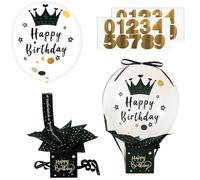 Money Gift Box, Birthday Money Box Cash Gift Pull with Balloon, Creative Money Presentation for Women, Birthday Party Decoration, Surprise Cash Gift for Female Friends and Relatives