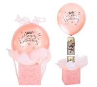 Money Gift Box, Money Balloon Surprise, Money Box with Ribbon and Balloons, Surprise Gift Box for Cash, Birthday Festival Gifts for Women Men Mother Girlfriend Wife