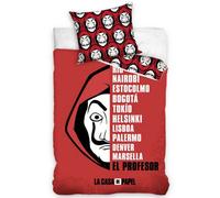 Money Heist La Casa De Papel Names Single 100% Cotton Duvet Cover Set