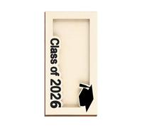 Money Holder Class Of 2026 Wooden Storage Box