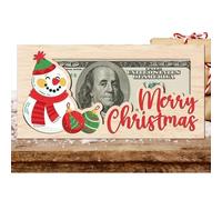 Money Holder for Cash, Christmas Money Clip, Money Holder, Lightweight, Sturdy Money Clip for Money Cards for Christmas, Birthday, New Year, Easter