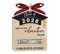 Money Holder, Photo Props, Class of 2026 Gift, Set | Class of 2026 Graduations Gift, Wooden Graduation Card Box Cash Holder Envelope, Photo Props