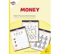 Money: Math practice worksheets PDF printable For preschoolers (5 years old) (Learning Math Kindergarten (ages 5-6))