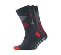Money Men's Sig Line Socks 3pk Assorted in Black Money Black One Size