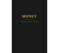 MONEY Notebook: Minimalist Dot Grid Journal for Financial Planning, Budgeting & Wealth Tracking | 6x9 Black & Gold Luxury Edition