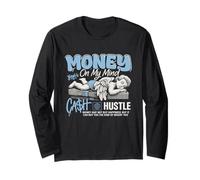 Money on My Mind Angel Hustle Vintage Long Sleeve T-Shirt