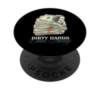 Money on my mind, hustle, grind, rap, cash, get money, dope PopSockets Adhesive PopGrip