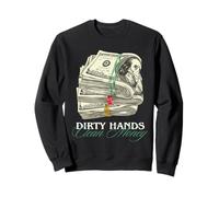 Money on my mind, hustle, grind, rap, cash, get money, dope Sweatshirt