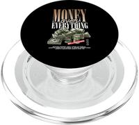 Money over everything - Edgy Aesthetic Streetwear PopSockets PopGrip for MagSafe