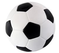 Money Pot Football Piggy Bank Child Soccer Balls Cage Vinyl for Kids Coin Decor