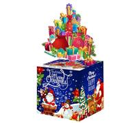 Money Pull Box Christmas | Winter Party Gift Holder | Festive Card Pulling Box for Friends Family Gatherings Stocking Stuffer Special Occasions Company Events School Holiday Activities