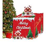 Money Pull Box for Cash, Interactive Holiday Utensils with 30 Bags, Christmas Money Pull Box, for Halloween, Thanksgiving, Holiday, New Year, Children, Adults, Family, Friends