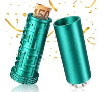 Money Puzzle Box,Creative Labyrinth Gift Box,Reusable Maze Game with Hidden Compartment,Surprise Mystery Boxes,for Adults & Kids, Birthday, Christmas, Halloween (Green)