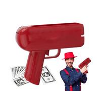 Money Rain Machine Toy - Cash Launcher, Fake Bill Launcher, Hand Shooter with Structure | Event Accessory for Party Movie Scene Wedding Bachelor