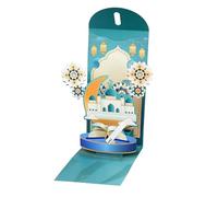 Money Red Envelope 3D Pop-Up Cash Pocket, Southeast Asian Aesthetic Red Envelopes, Creative New Year Gift Holder with Intricate Design, Festive Cash Holder for Spring Festival Wedding Birthday