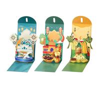 Money Red Envelope - Festive Southeast Asian, 3.74x7.09in Cash Pocket, Festive Gifting Occasions Elegant Cultural Design with Folding Structure, Gift Envelope Design, Special Holiday EventsMone