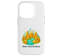 Money River Metropolis Wealth Vision Case for iPhone 14 Pro