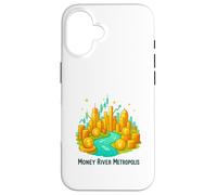Money River Metropolis Wealth Vision Case for iPhone 16
