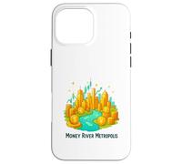 Money River Metropolis Wealth Vision Case for iPhone 16 Pro Max