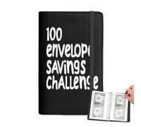 Money Saving Binder - 100 Day Saving Tracker Envelopes, Budget Management Organizer | Cash Budgeting Challenge Book for Homeschooling, Adults, Kids, Financial Planning Goals