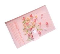 Money Saving Binder | 100 Envelopes Money Saving Challenge 3D Oil Painting | Cash Planner Wallet Portable Notebook Bill Finance Management Payment Storage for Home