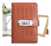 Money Saving Binder 7x4.3Inch 100 Envelopes Portable Budget Planner | Savings Challenges Book for Handbag Desk Drawer Office Home School Travel Students Kids Adults Brown