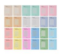 Money Saving Binder - Budget Monitoring Notebook A6, 48 Piece Savings Planner Inserts, 6 Ring Organizer Set | Monitoring D