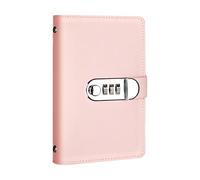 Money Saving Binder - Leather, 7.09x4.33x0.79in, Savings Book, 100 Card Slots | Lockable Budget Planner, Financial Organizer for Home, Office, Gift Giving, Personal Finance