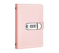Money Saving Book - Notebook with 100 Envelopes and Combination Lock, Savings Challenge Binder, Budgeting and Financial Management Tool, Secure Money Storage System for Home, Apartment, Dorm, Office