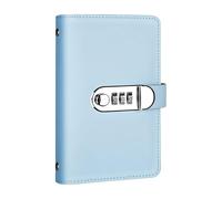 Money Saving Book - PU Leather 100 Envelopes Combination Lock Budget Folder A6 Notebook for Money Spending Tracking | Kids Adults Home Dorm Office School Travel