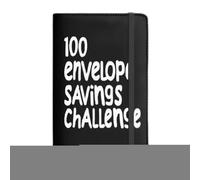 Money Saving Book with Envelope - Expense Budget Binder 11 x 17.8 x 2 cm, 100 Day Envelopes | Organized Finance Organizer for Home, School, Large