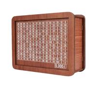 Money Saving Box, Wooden Money Box, Cash Saver Box, Coin Counter Bank, Portable Storage Case Money Saving Box, Money Saving Tin, Piggy Bank, Money Jar