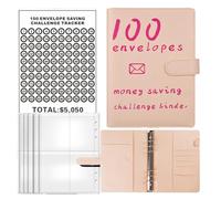 Money Saving Challenge Binder, 100 Day Couples Savings Challenge Book, Family Savings Planner with Location for CA