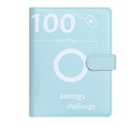 Money Saving Challenge Book, 100 Envelopes Challenge Binder, Budget Financial Assistant, Easy to Carry and Use, PVC