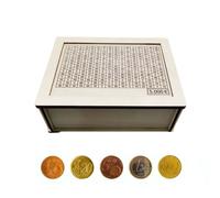Money Saving Jar DIY Banknote Money Bank Acrylic Erase Board Saving Box | Storage Box Helps Develop The Habit Of Saving for Holiday New Year's Money Box Collection Girls Boys Kids Children Easter