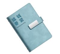 Money Saving Notebook Refillable Leather Budget Planner with 90 Pages 6 Rings Leather Binder Covers for Daily Budgeting Refillable Budget Planner