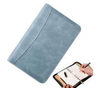 Money Saving Planner - A6 Zip Pouch Binder, Refillable Insert Wallet, Cash Envelope Holder | Waterproof Ledger Organizer, Multi-Pocket System Budget Tracking Money Management Routine