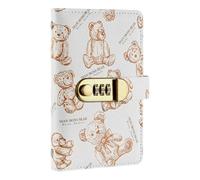 Money Saving Planner - Budget Book with Lock, Cash Management Book for Organization, Secure Finance Journal with Password, Personal Finance Tool, Savings Tracker for Bills, Children, Adults