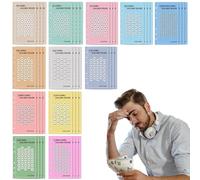 Money Saving Trackers - A6 Binder Cards, Forty Eight Piece Budget Challenge Set, Finance Planner | Cash Envelope Organizer Record System Expense Control Goal Tracker Notebook Insert Reusable Sheets Du