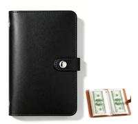 Money Saving Wallet Cash Saving Binder Portable A6
