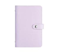 Money Saving Wallet, Cash Stuffing and Money Management, Financial Planner Organiser for Household Use, Lightweight and Compact, Cash Stuffing Organiser Book for Travel Diary (1 Piece) Purple