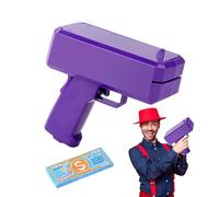 Money Spray Machine - Make It Rain Toy, Handheld Cash Cannon | Realistic Money blasters Device, Battery Powered Bill Sprayer guns, Perfect for Parties Clubs Events Movies Photography Props