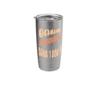 Money Status Reality Check with Sarcastic Budgeting Humor Stainless Steel Insulated Tumbler