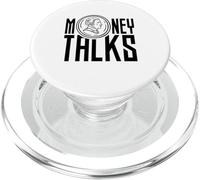 Money Talks Invest Saying Cash Capitalism PopSockets PopGrip for MagSafe