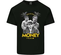 Money Team Pablo Escobar El Chapo Al Capone Mens Light Cotton T-Shirt Black 2XL
