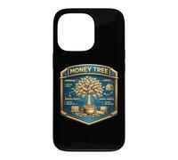 Money Tree Financial Freedom Side Hustle Passive Finance Case for iPhone 13 Pro