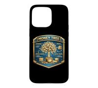 Money Tree Financial Freedom Side Hustle Passive Finance Case for iPhone 15 Pro Max