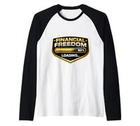 Money Tree Financial Freedom Side Hustle Passive Finance Raglan Baseball Tee