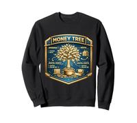 Money Tree Financial Freedom Side Hustle Passive Finance Sweatshirt